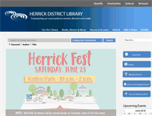 Tablet Screenshot of intranet.herrickdl.org